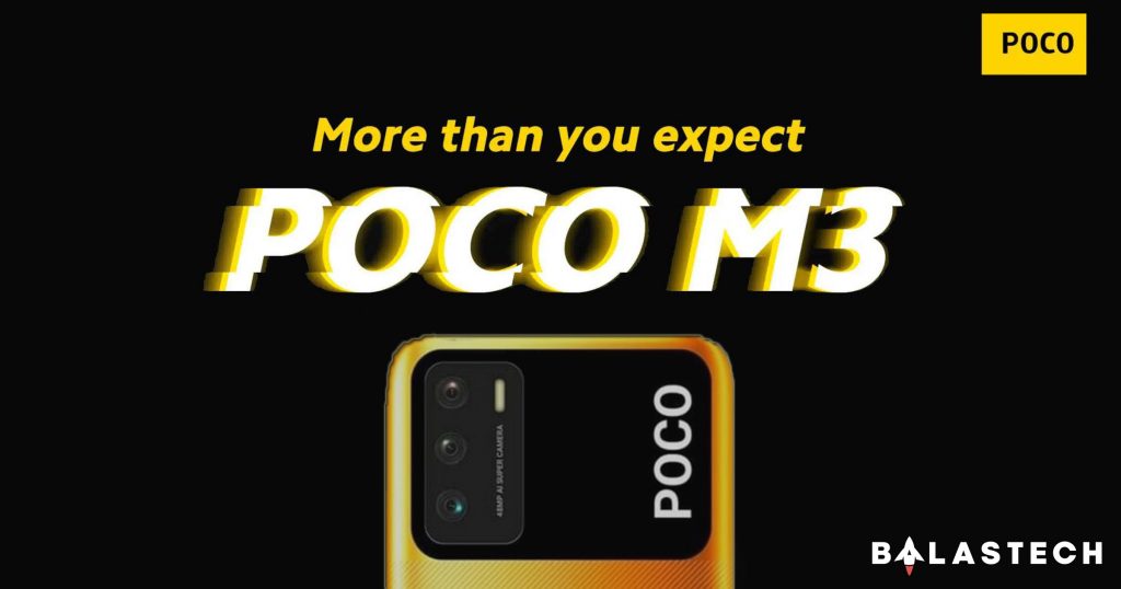 Surprisingly, POCO Launches Its Jaw-dropping Budget phone POCO M3