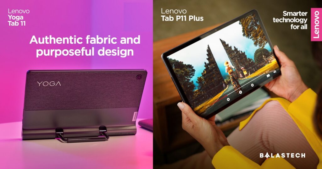 Lenovo Tab P11 Plus and Yoga Tab 11