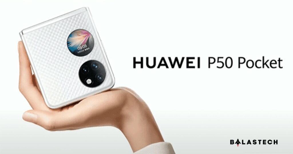 Huawei has launched its new Huawei P50 Pocket foldable smartphone Huawei P50 Pocket