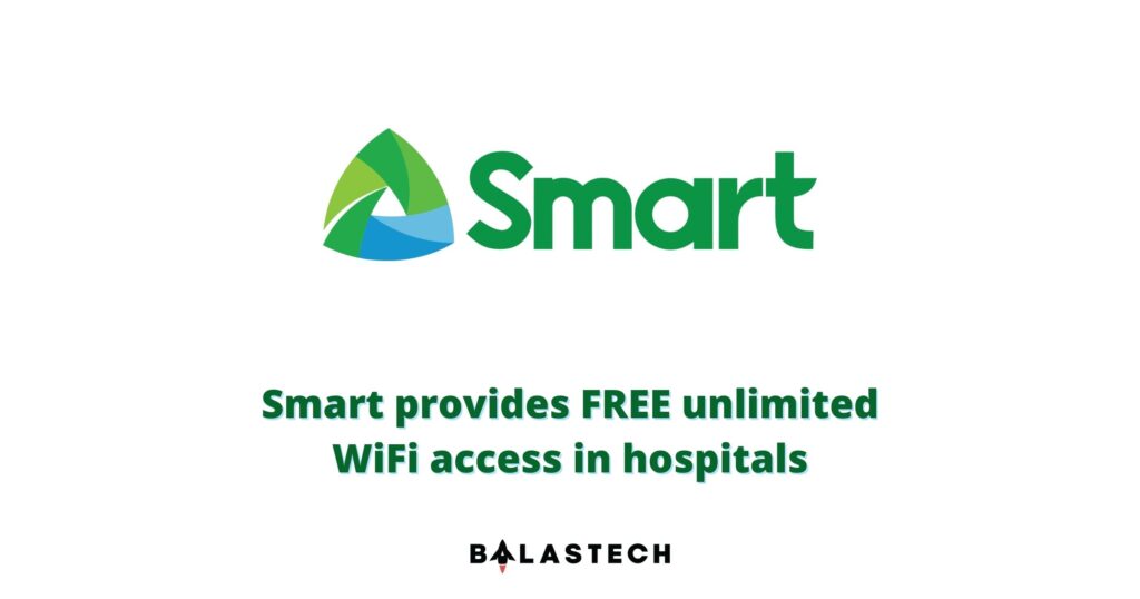 Smart provides FREE unlimited WiFi access in hospitals