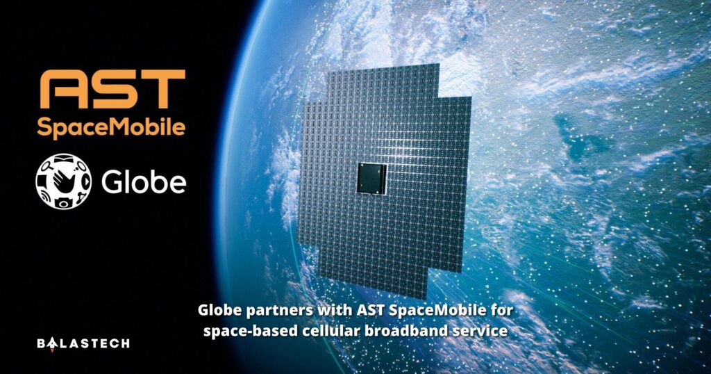 Globe and AST SpaceMobile collaboration