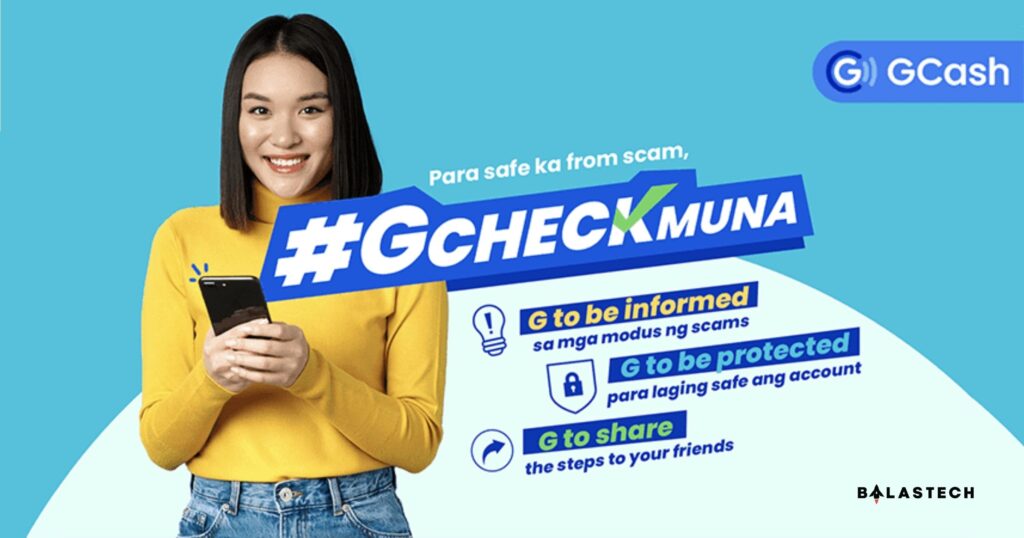 GCash against fraud