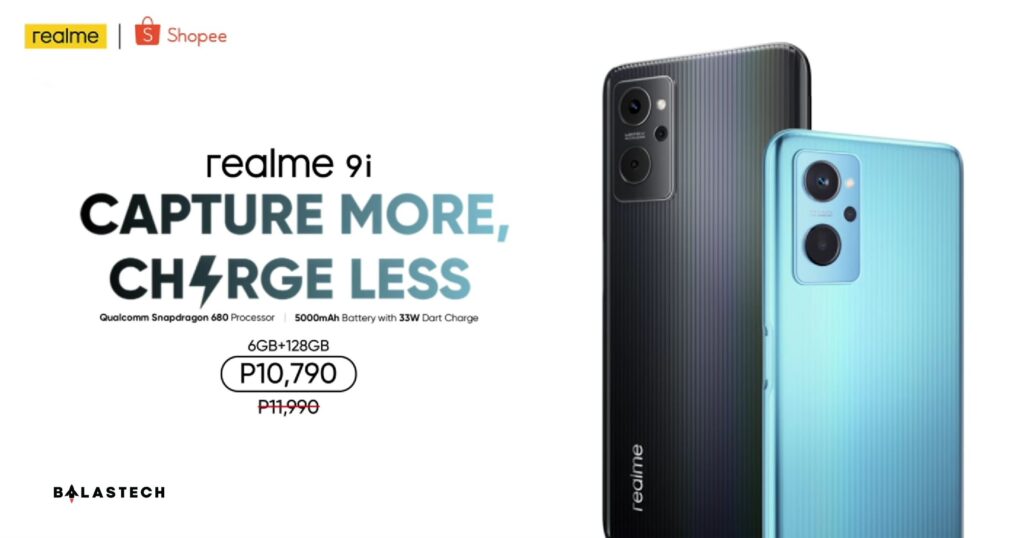 realme 9i is now available in the Philippines