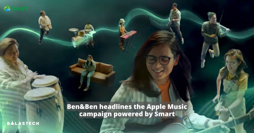 Ben&Ben headlines the Apple Music campaign powered by Smart