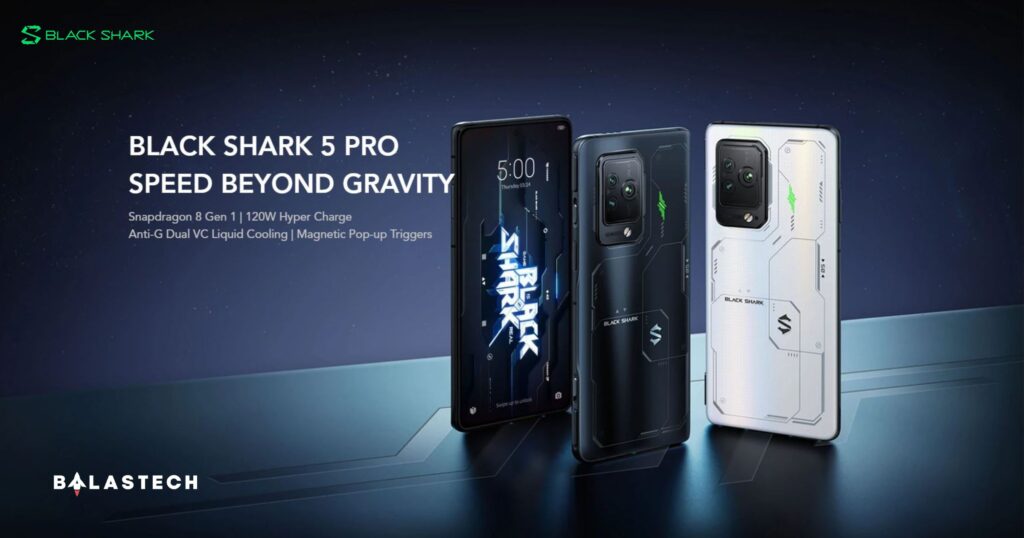 Black Shark 5 and Black Shark 5 Pro are now official! Black Shark 5 series