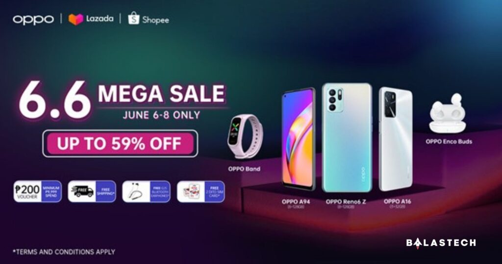 OPPO 6.6 Mega Sale