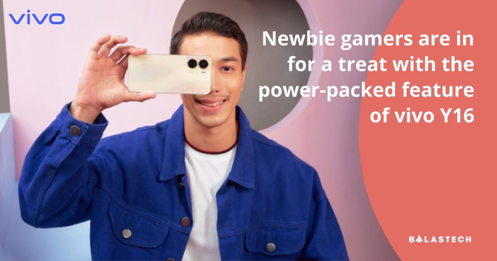 Newbie gamers are in for a treat with the power-packed feature of vivo Y16 Newbie gamers are in for a treat with the power-packed feature of vivo Y16