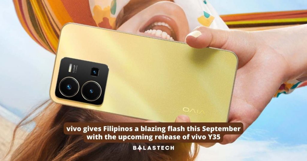 vivo gives Filipinos a blazing flash this September with the upcoming release of vivo Y35