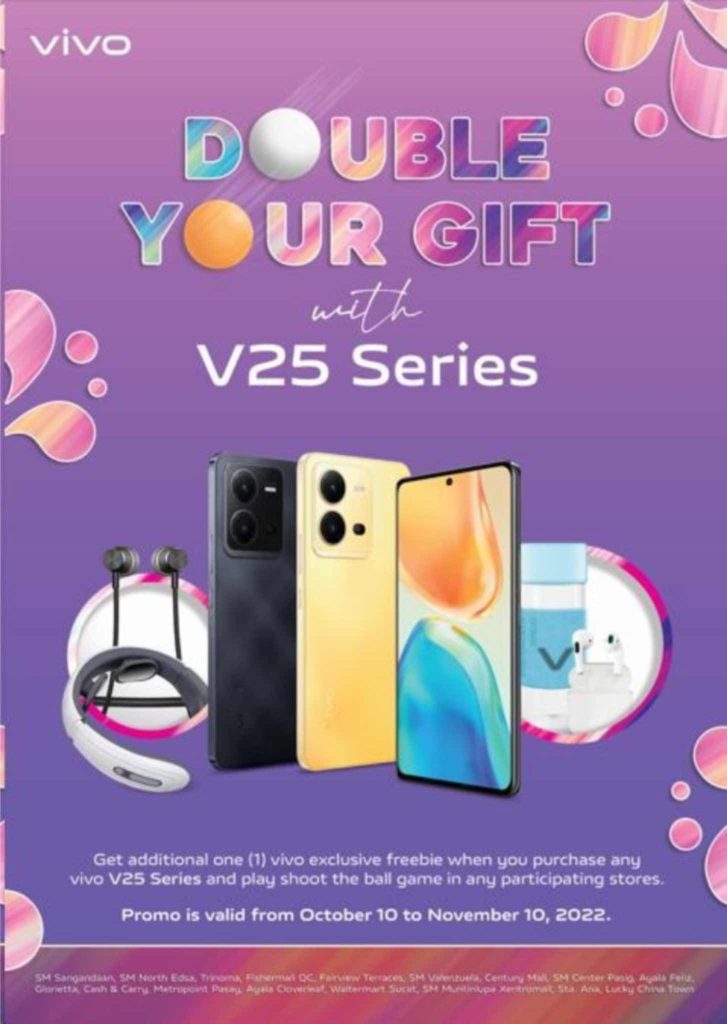 Start Your Holiday Shopping with vivo V25 Series and Get More Freebies!