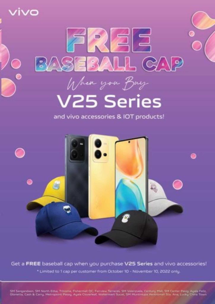 Start Your Holiday Shopping with vivo V25 Series and Get More Freebies!