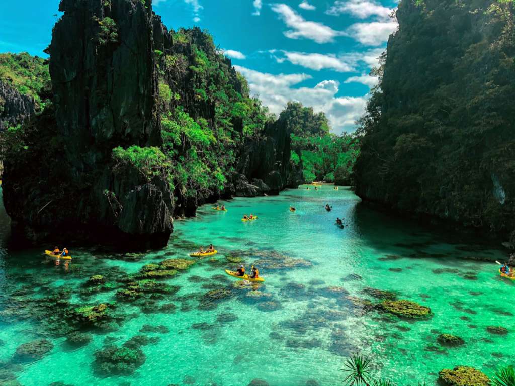 Emerald Green Lagoon