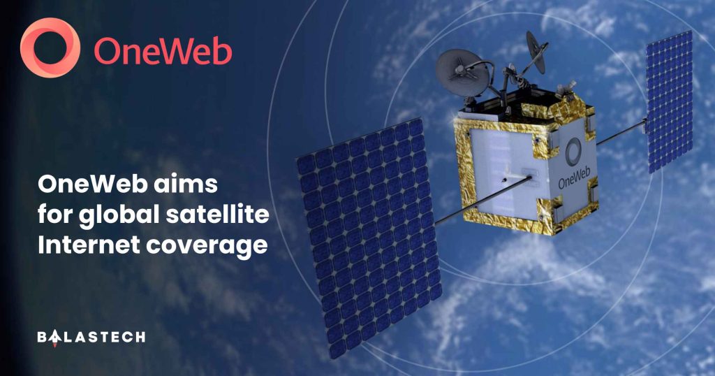 OneWeb aims for global satellite internet coverage