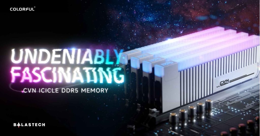 COLORFUL Introduces CVN ICICLE DDR5 Memory for Enthusiasts and Overclockers
