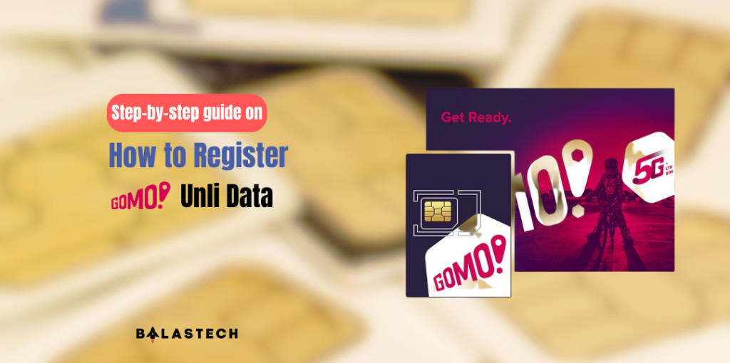 How to Register Gomo Unli Data