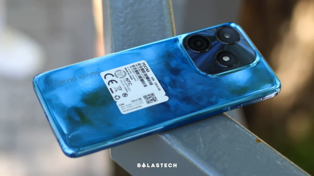 TECNO SPARK 10C Smudges