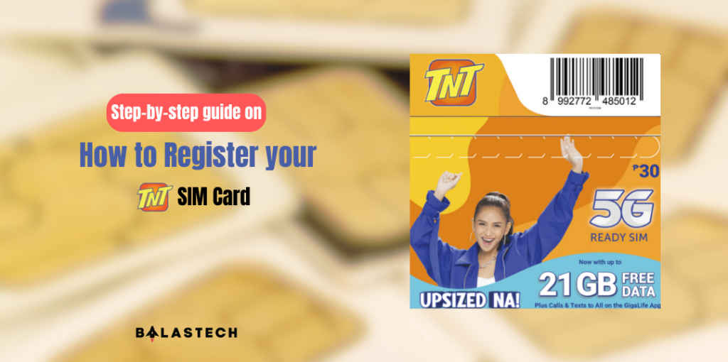 TNT SIM Card Registration