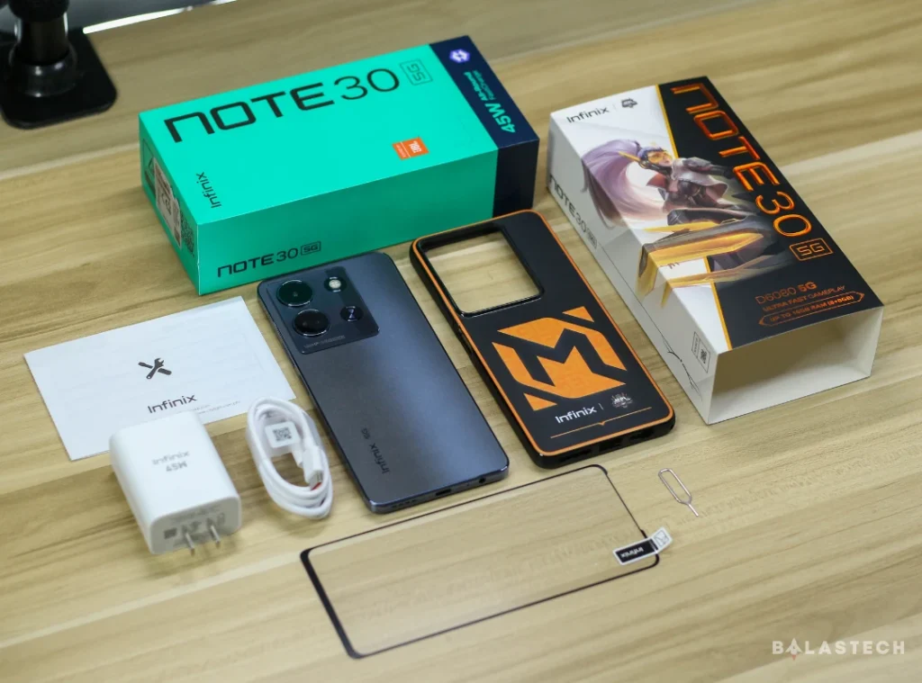 Infinix NOTE 30 5G Review: New Budget King! 29 - balastech Infinix NOTE 30 5G Accessories