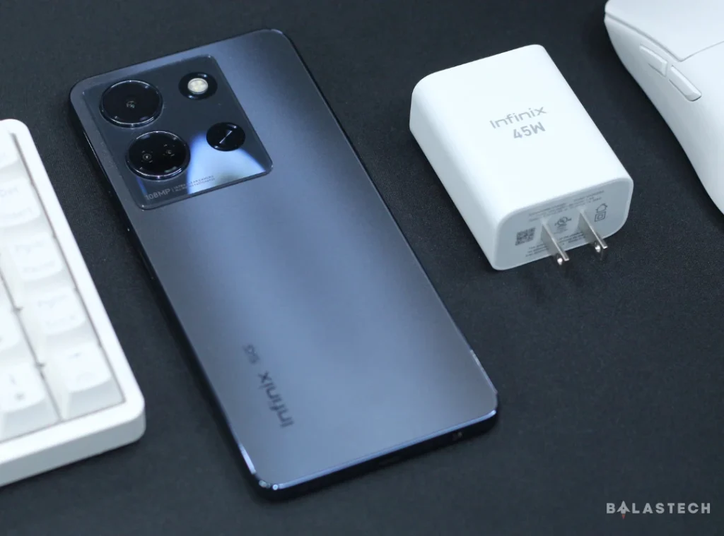 Infinix NOTE 30 5G Review: New Budget King! 41 - balastech Infinix NOTE 30 5G Charging