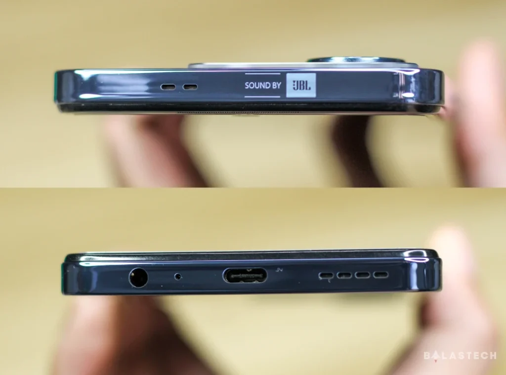 Infinix NOTE 30 5G Review: New Budget King! 33 - balastech Infinix NOTE 30 5G Top and bottom