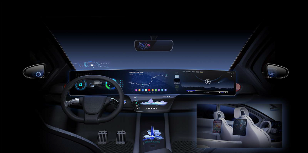 MediaTek partners with NVIDIA to deliver a complete range of in-vehicle AI cabin solutions for next-gen software-defined vehicles. Image courtesy of MediaTek.