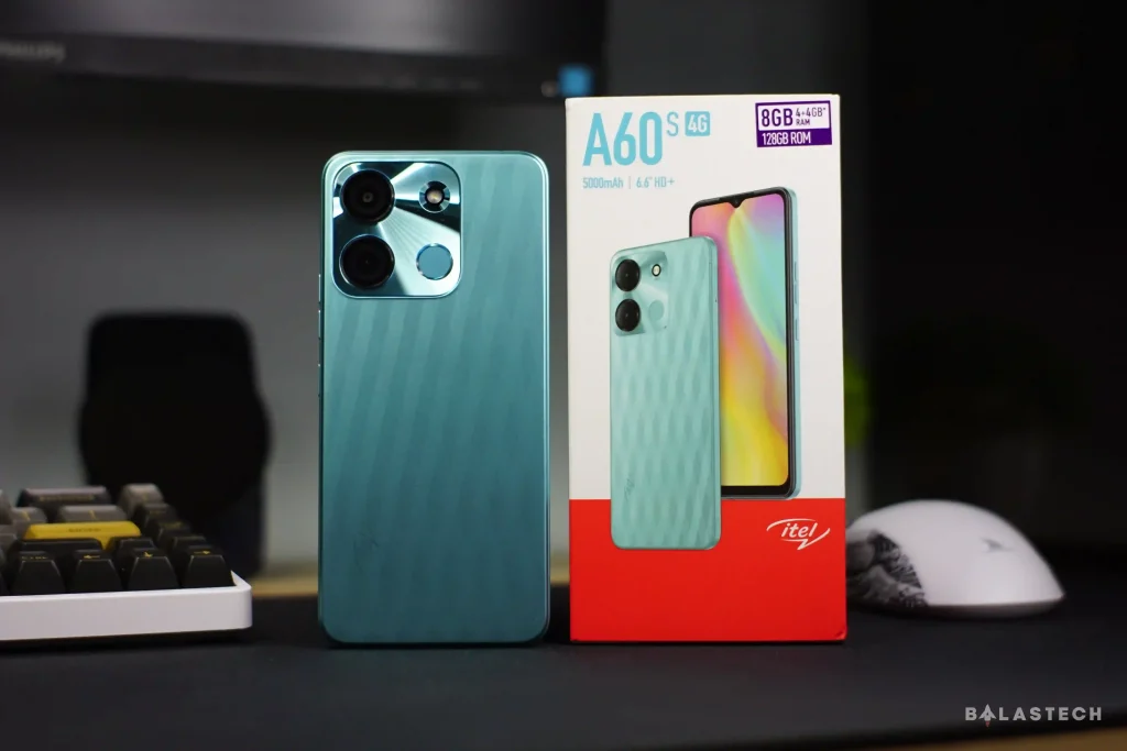 itel A60s 4G box