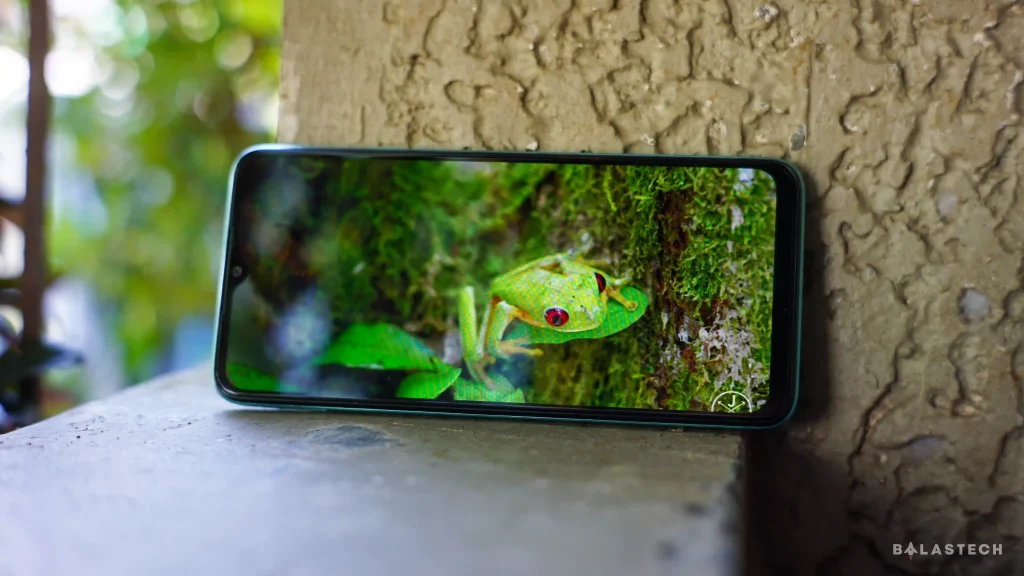 itel A60s 4G display