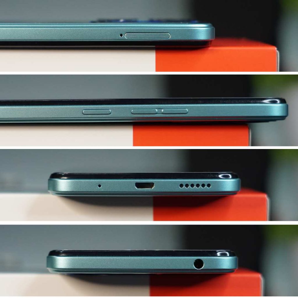 itel A60s Input and output