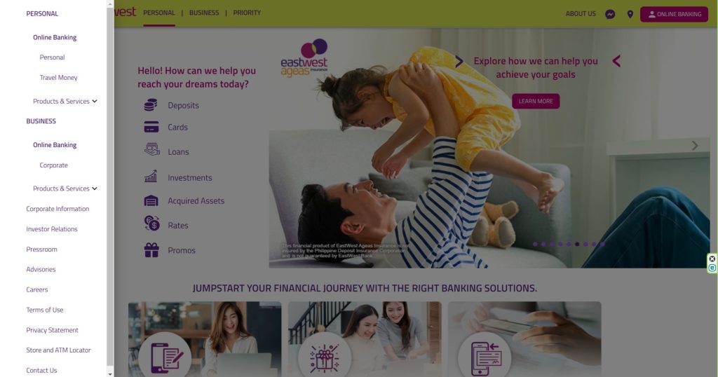 EastWest Contact Number