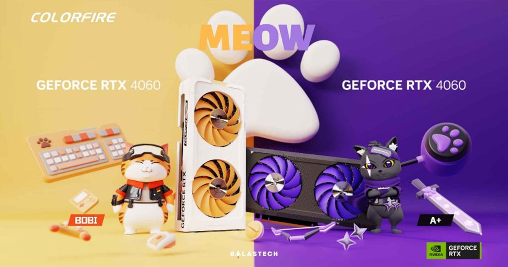 COLORFUL Technology Launches the COLORFIRE Meow Series COLORFUL Technology Launches the COLORFIRE Meow Series