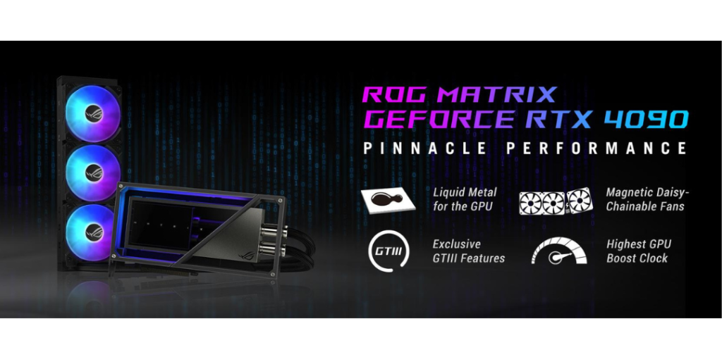 ASUS Republic of Gamers Launches ROG Matrix GeForce RTX 4090