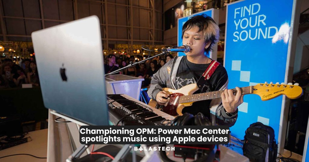 Championing OPM Power Mac Center spotlights music using Apple devices