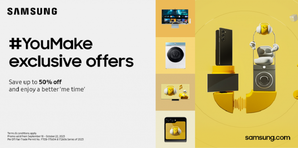Enjoy better ‘Me Time anytime anywhere with Samsung