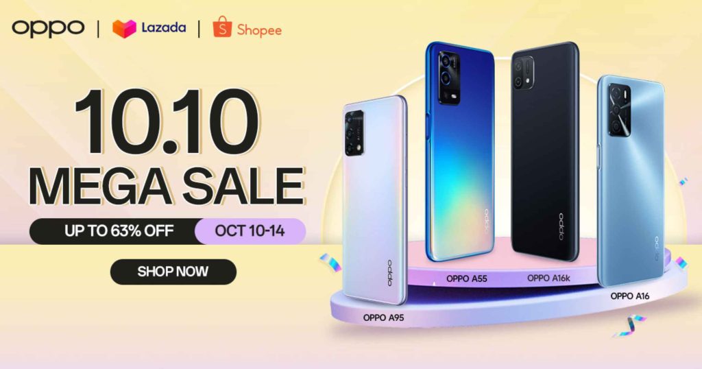 Shop Incredible Offers From OPPO at the 10.10 Sale