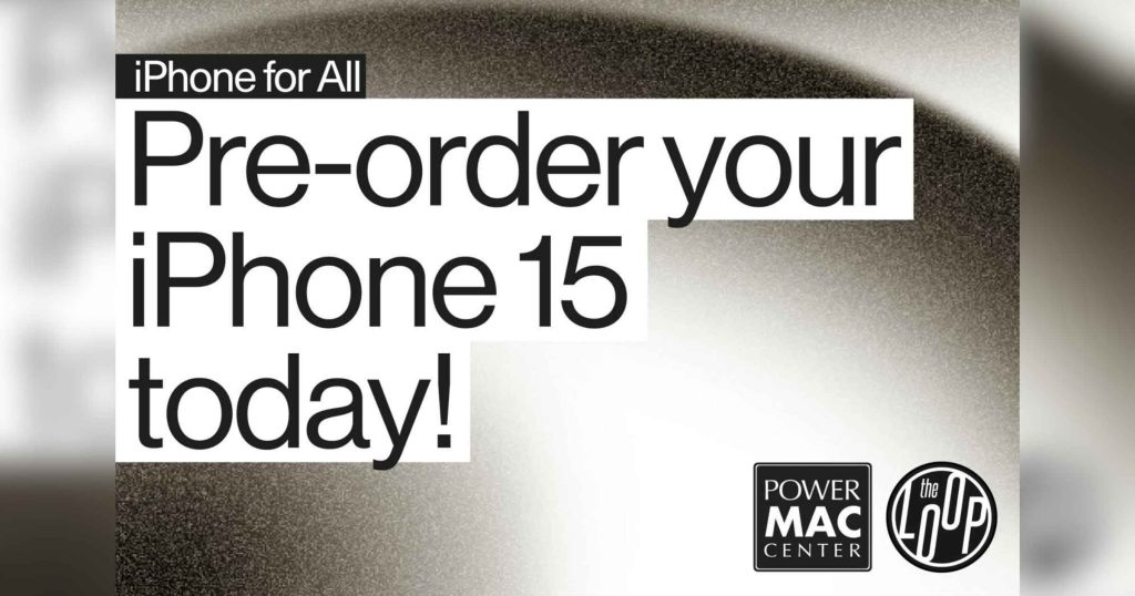 iPhone 15 is now available for pre-order!