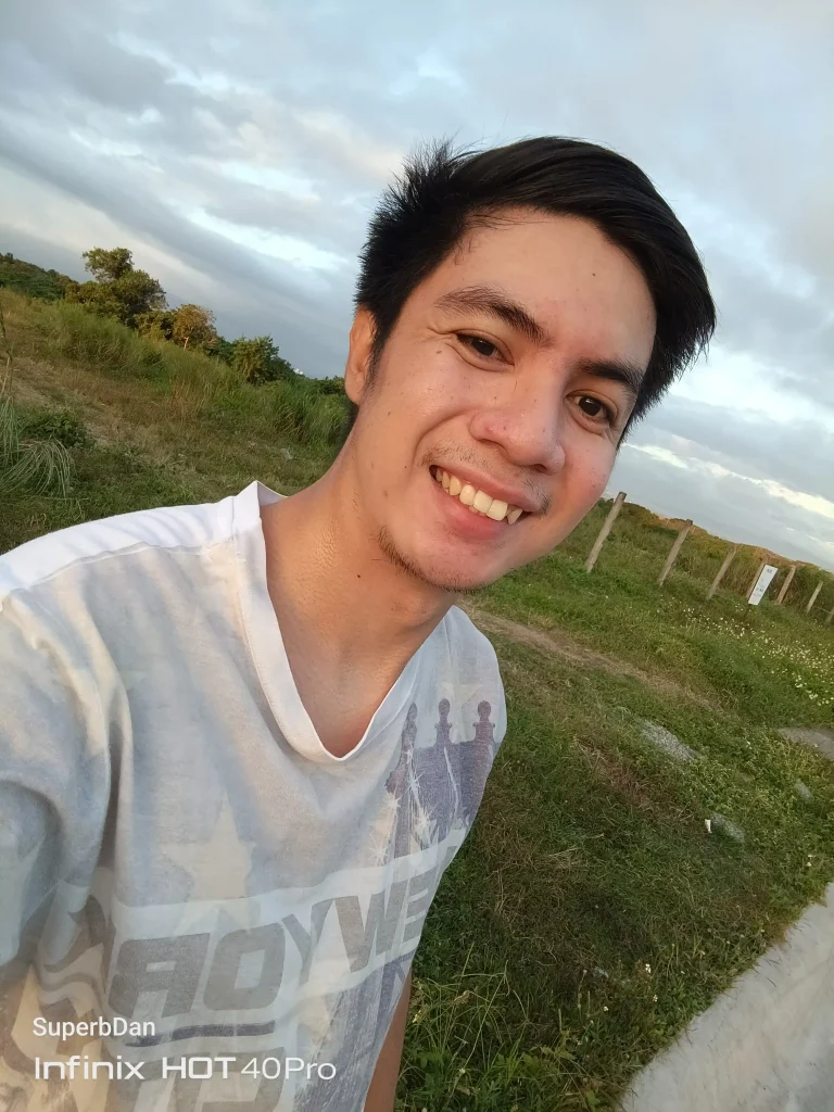 Infinix HOT 40 Pro Selfie Normal Mode