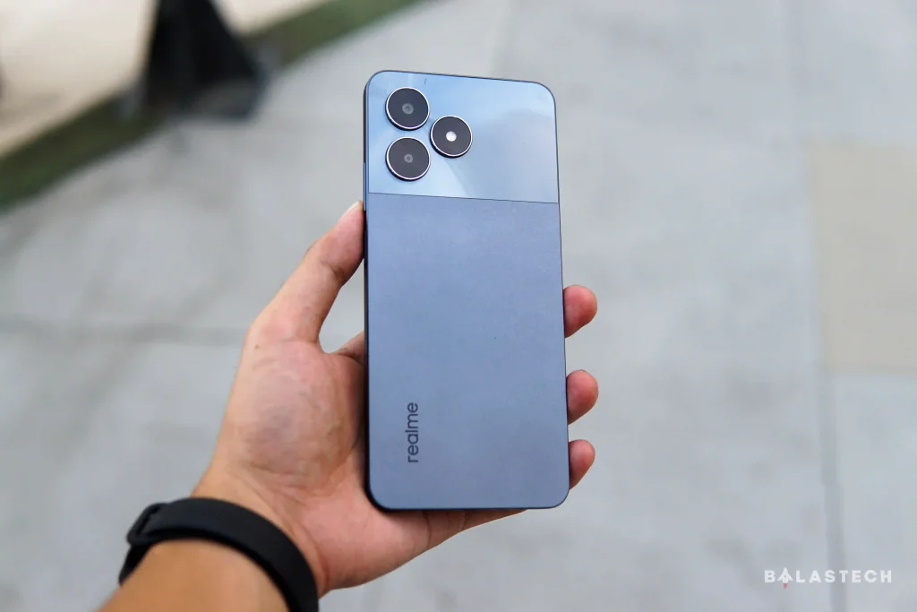 realme Note 50 Back design