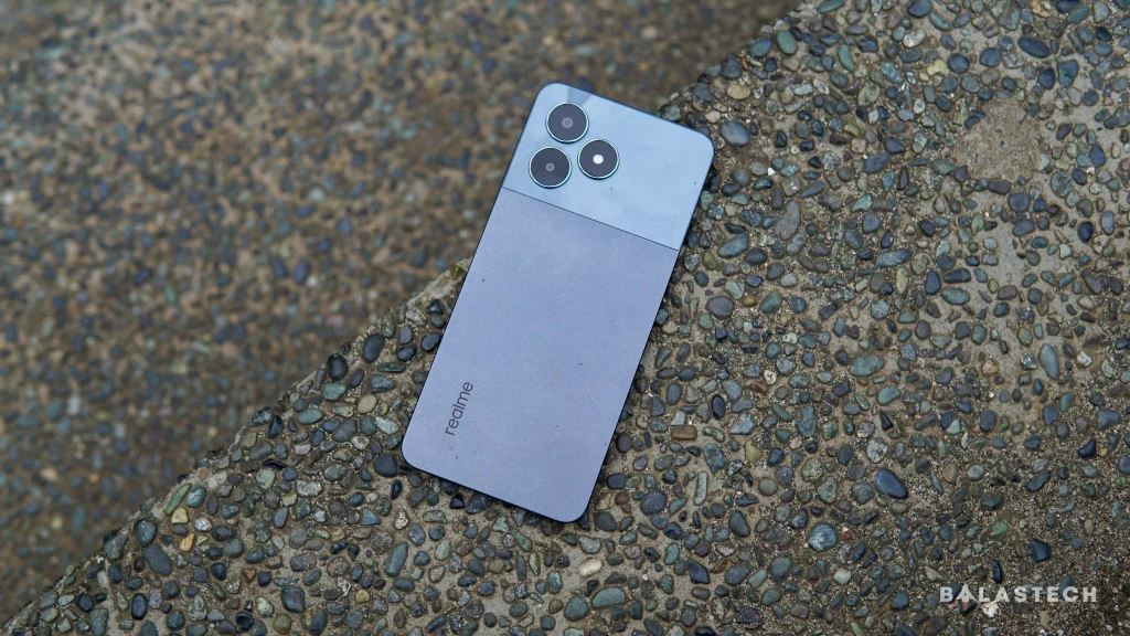 realme Note 50 Back design