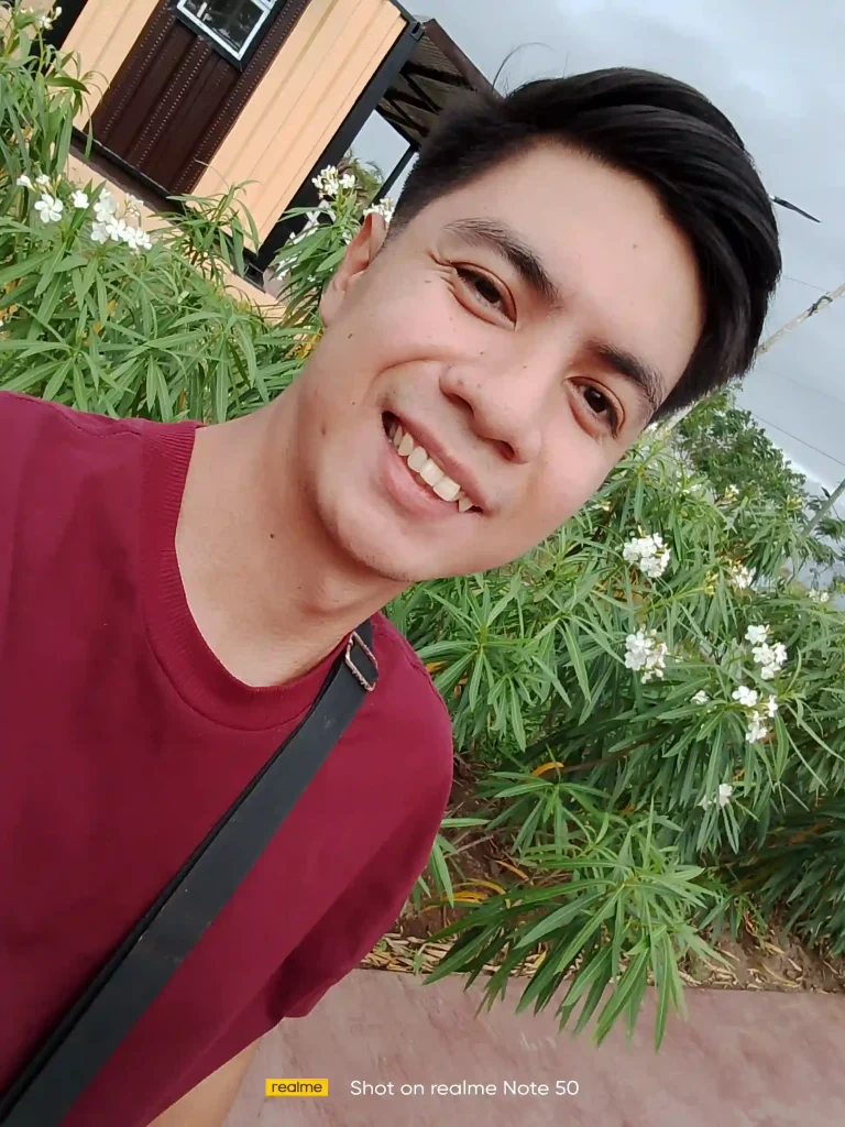 realme Note 50 front camera sample - normal mode