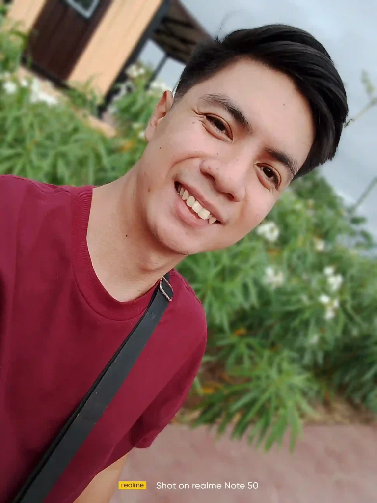 realme Note 50 front camera sample - portrait mode