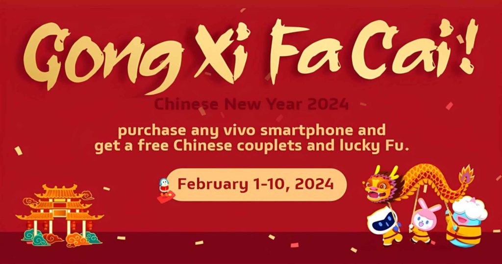 Celebrate Chinese New Year with exclusive gifts from vivo vivo Chinese New Year Promo