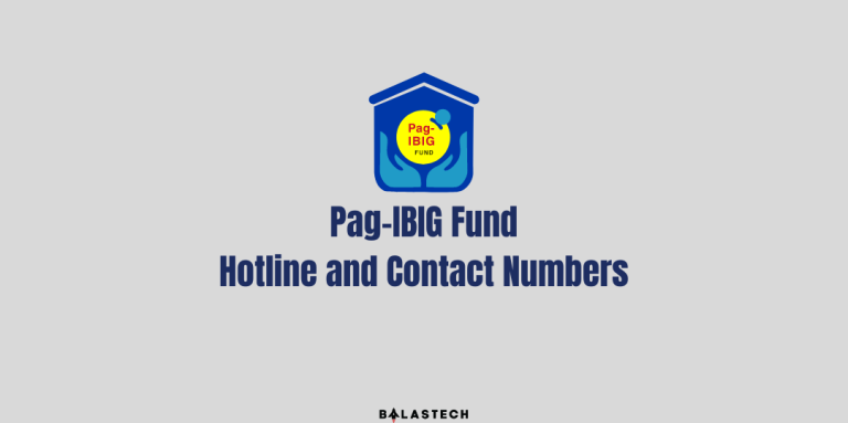 Pag-IBIG Fund Hotline and Contact Numbers