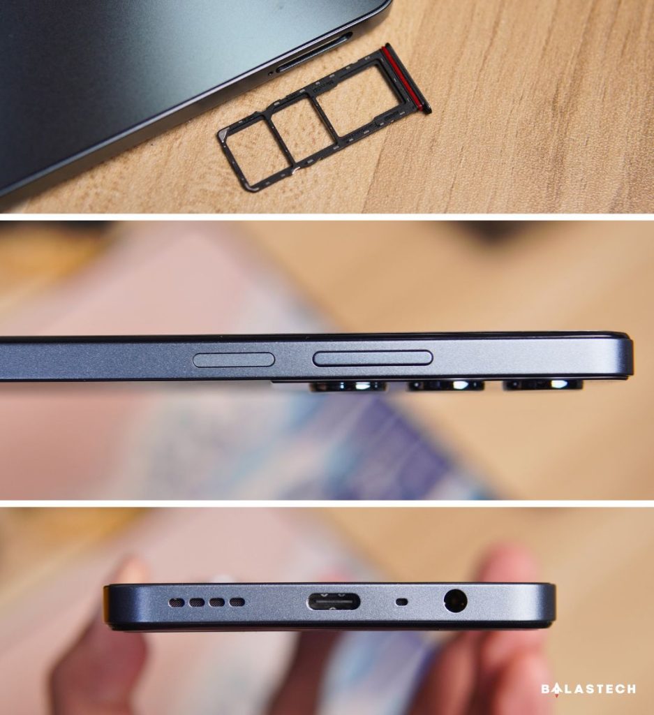 realme C65 Input and Output
