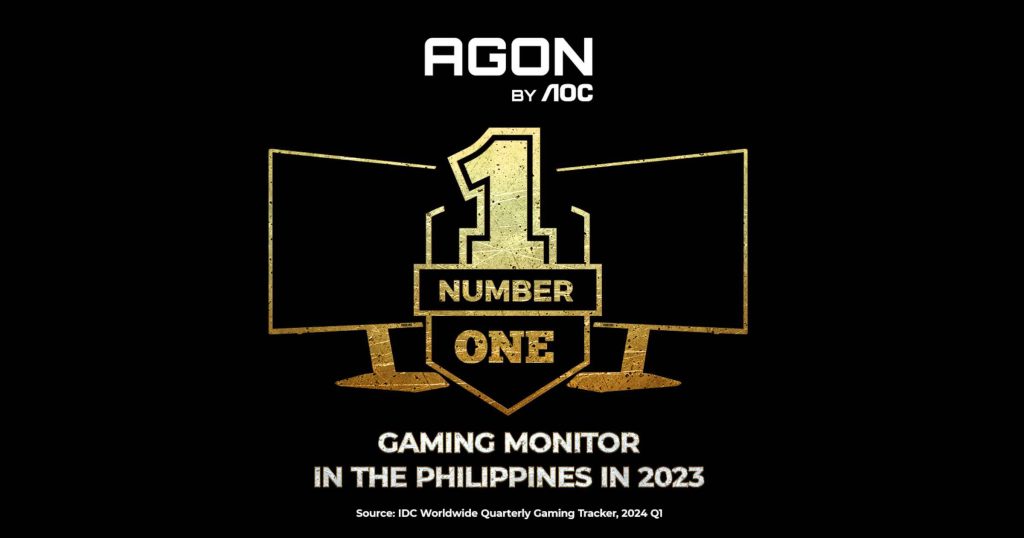 AOC is the Number #1 Gaming monitor in the Philippines in 2023