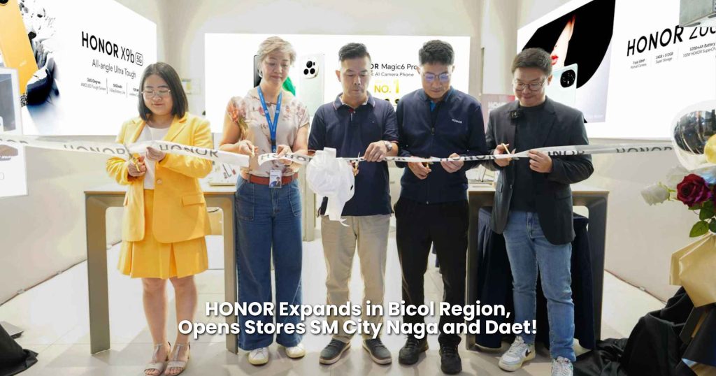 HONOR Expands in Bicol Region, Opens Stores SM City Naga and Daet!