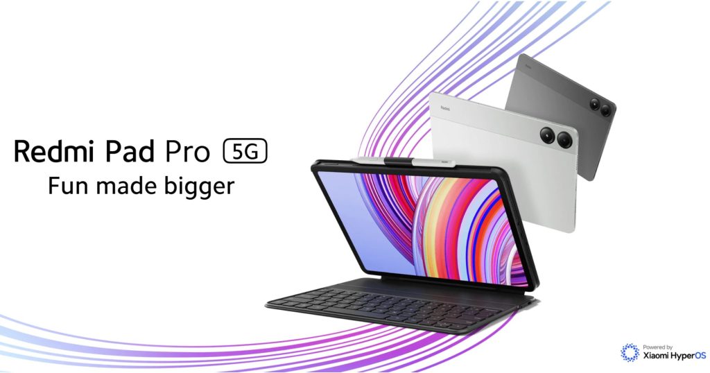 The Redmi Pad Pro 5G is now available and the price starts at only PHP 17999 1