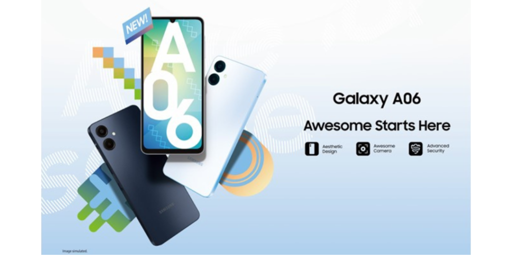 Experience the new Galaxy A06