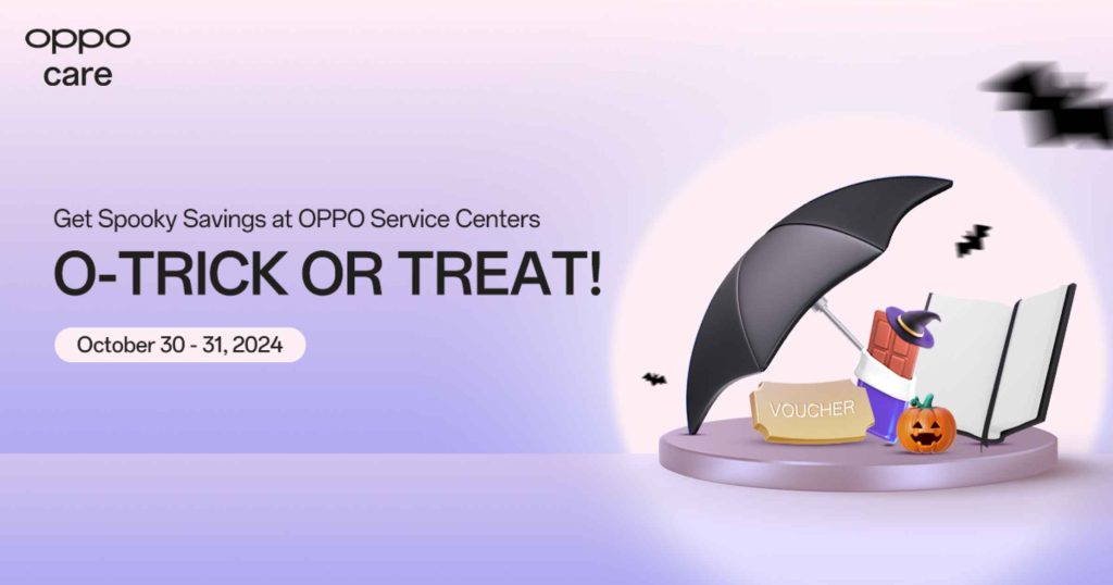 It’s O-Trick or Treat Time at OPPO Service Centers This Halloween!