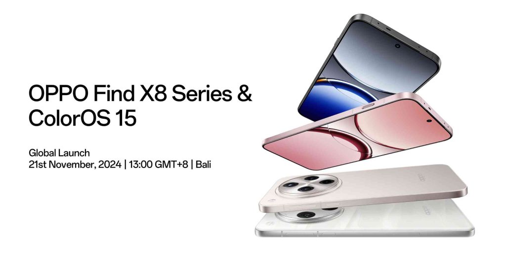 OPPO Find X8 Series with ColorOS 15 to Launch Globally, Setting a New Standard for Flagship Smartphones OPPO Find X8 Series with ColorOS 15 to Launch Globally, Setting a New Standard for Flagship Smartphones