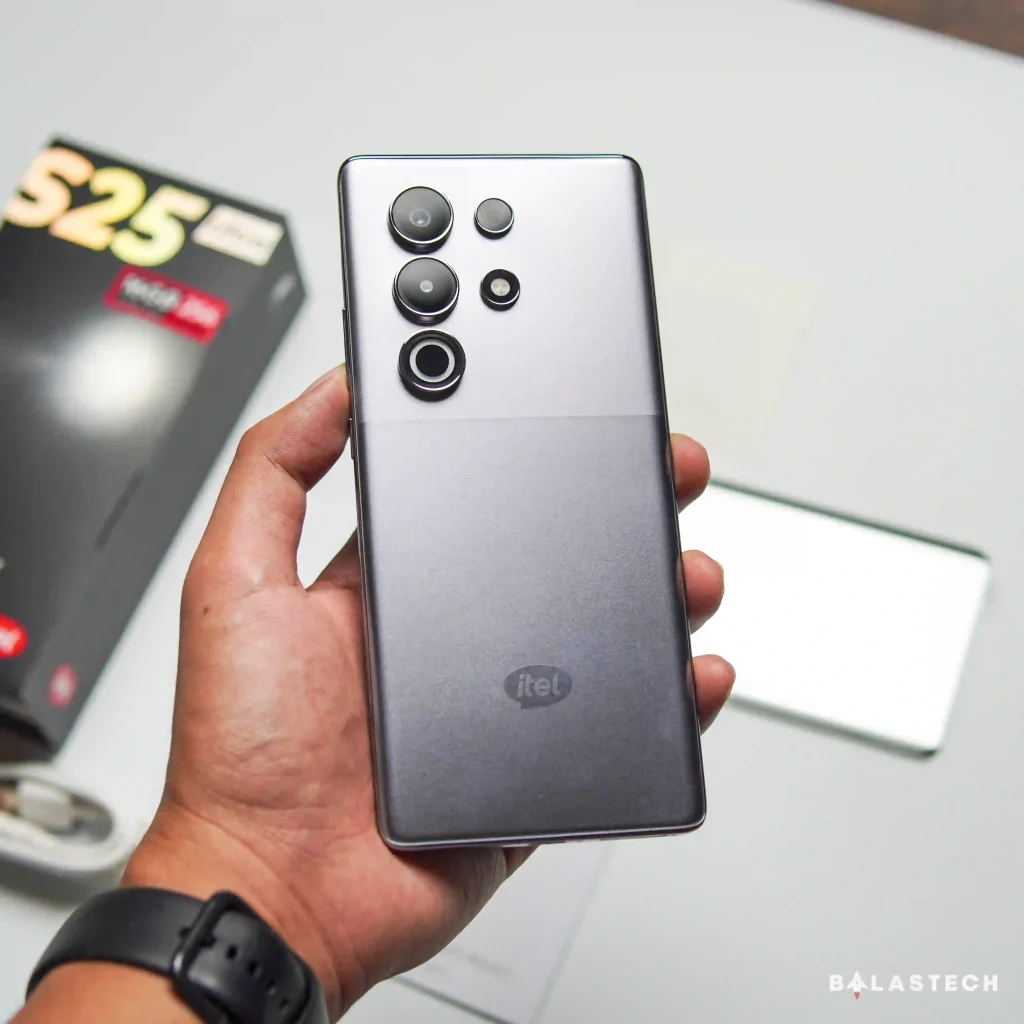 itel S25 Ultra Design