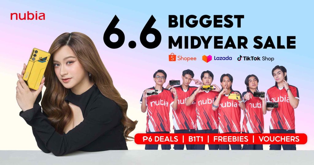 nubia Unveils Exciting 6.6 Mid-Year Sale